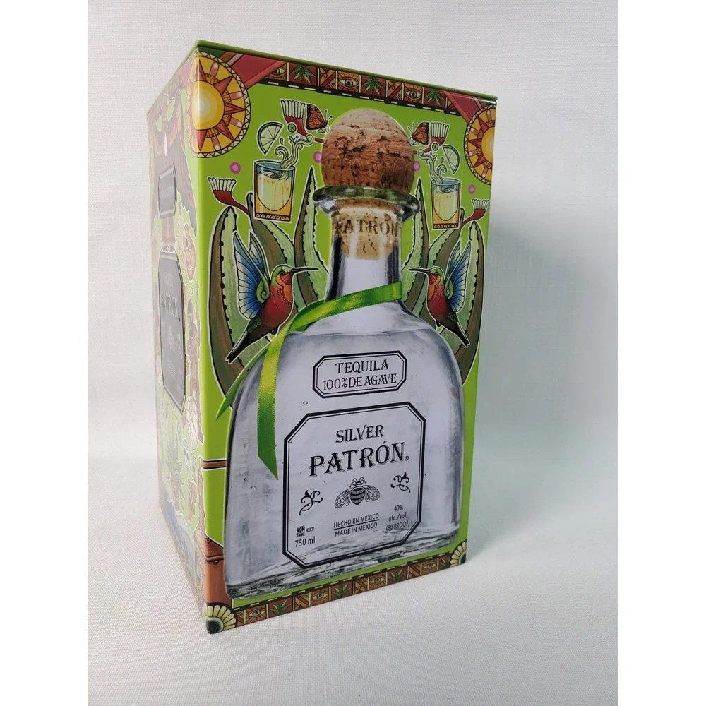 Patron Tequila Silver Limited Edition Tin *EMPTY* Sergio 